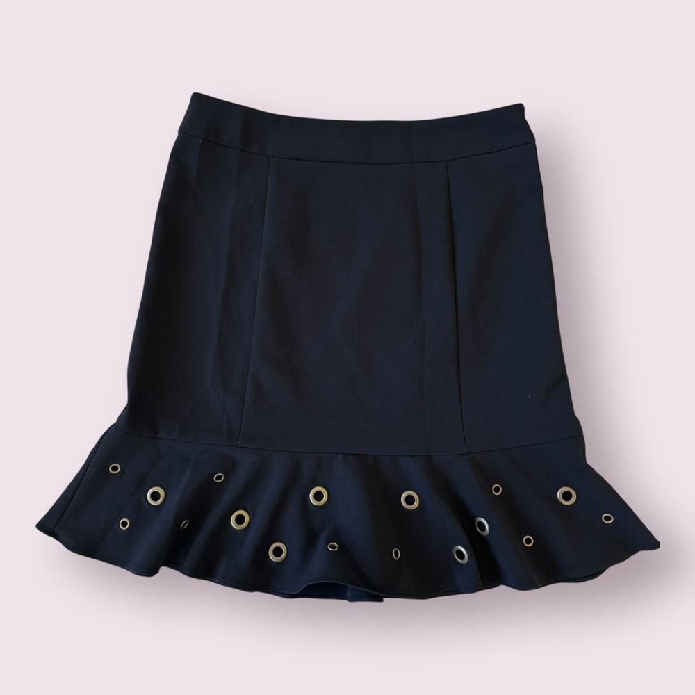 Vintage Worthington Grommet Hole A Line Skirt